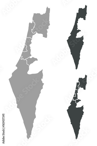 Map of Israel