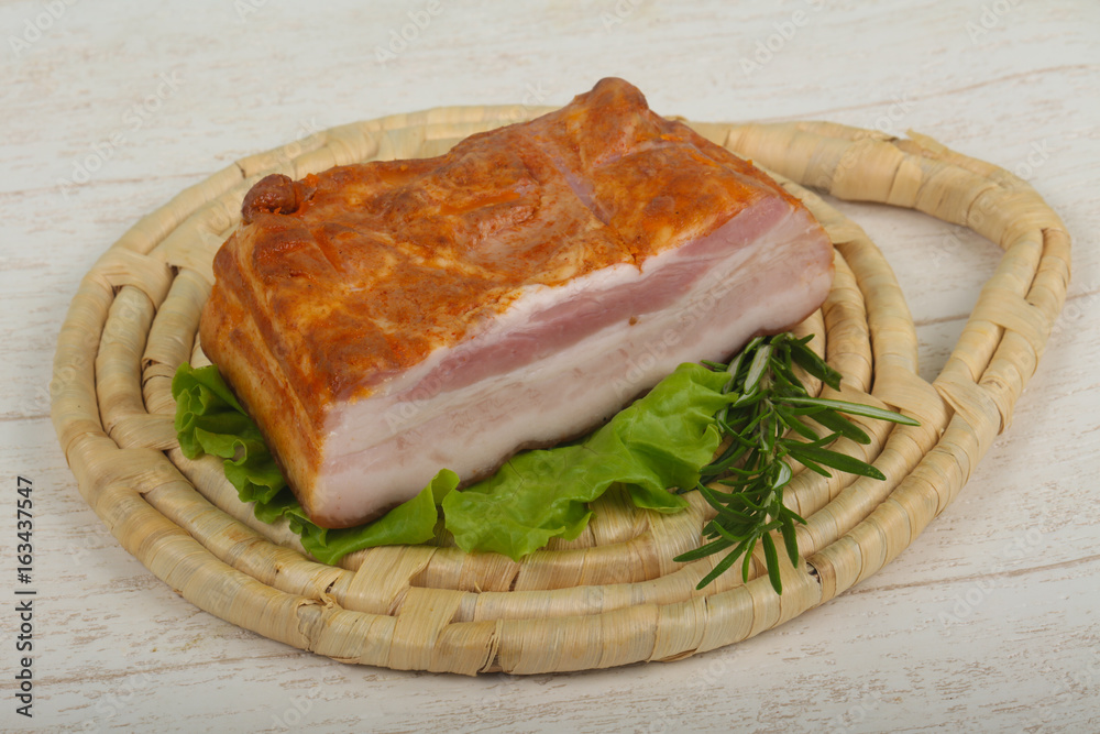Smoked Pork brisket Smoked Pork brisket