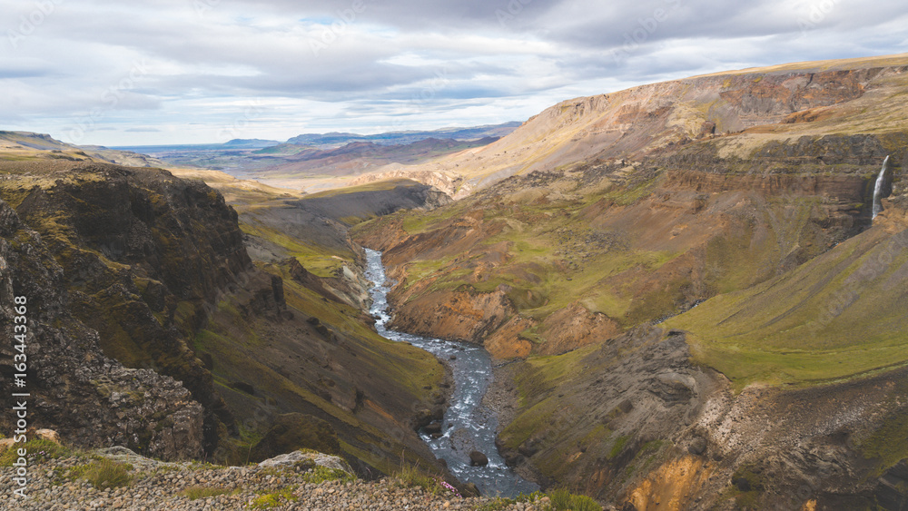 Obraz premium Háifoss valley