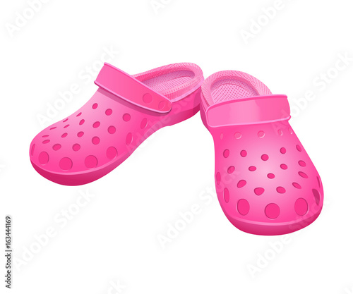 Shoes  rubber, pink.