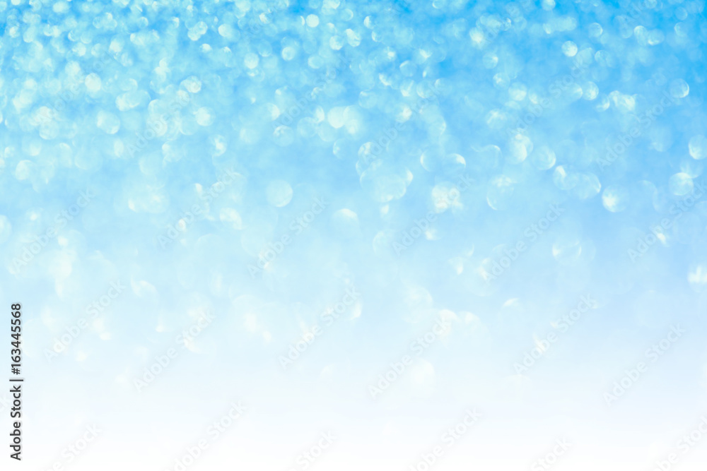 Fototapeta premium Abstract glitter blue background