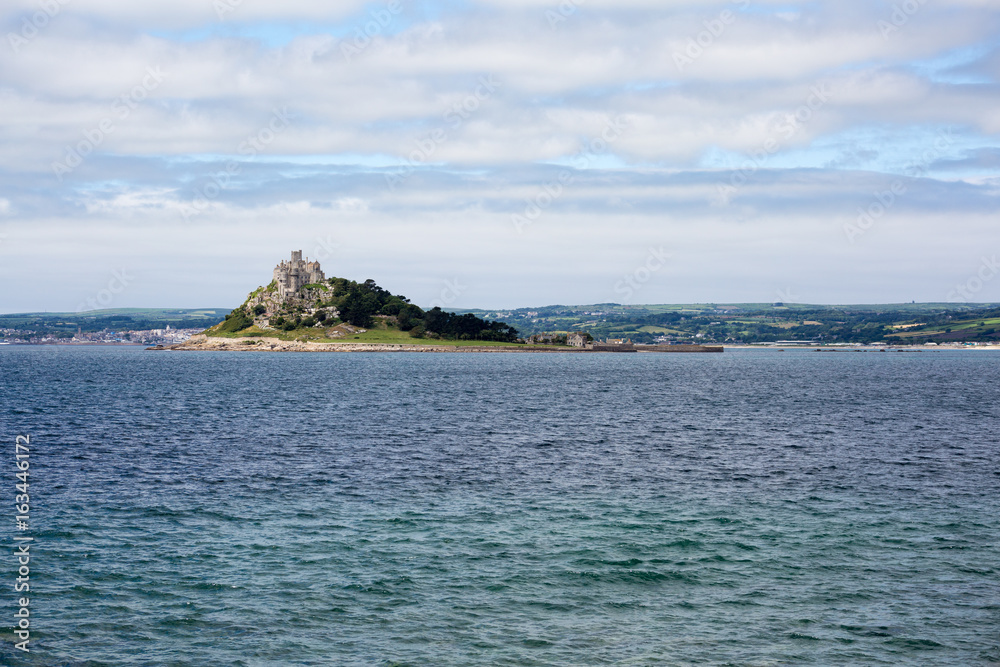 Mounts bay near penzance cornwall england uk