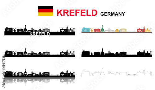 Krefeld, großes Set
