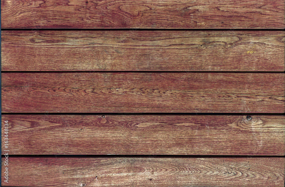 Fototapeta premium Wood texture, horizontal wooden boards