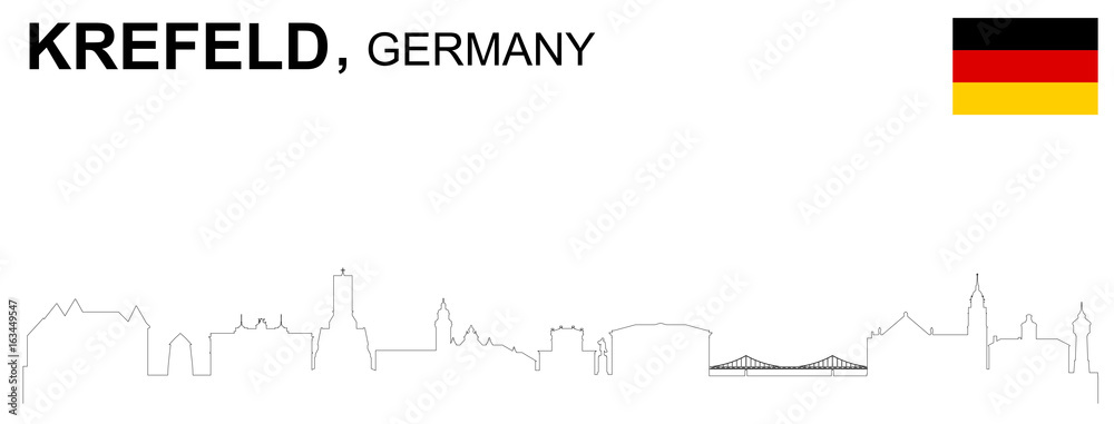 Krefeld Skyline Krefeld Skyline