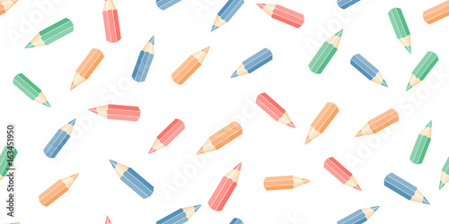 multicolored pencils on white