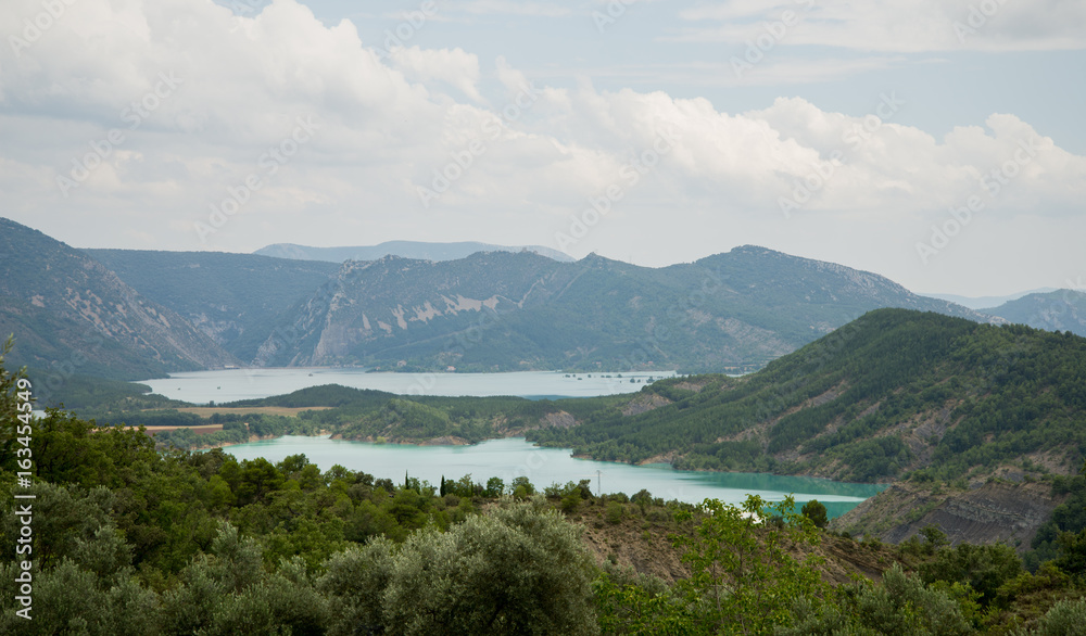 Panorama lac Mediano Espagne