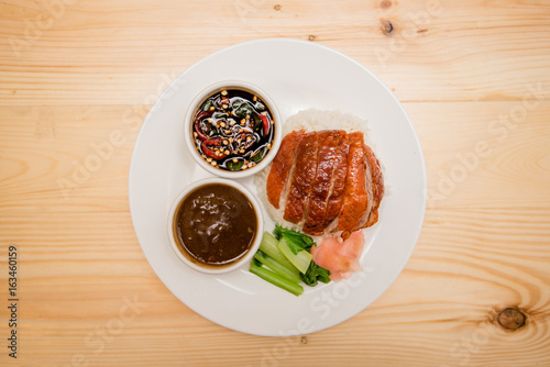 Wallpaper Mural roasted duck with rice, Thai food, Chinese food Torontodigital.ca