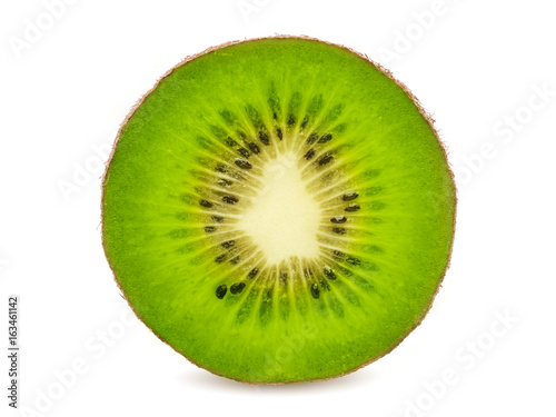 kiwi slice isolated