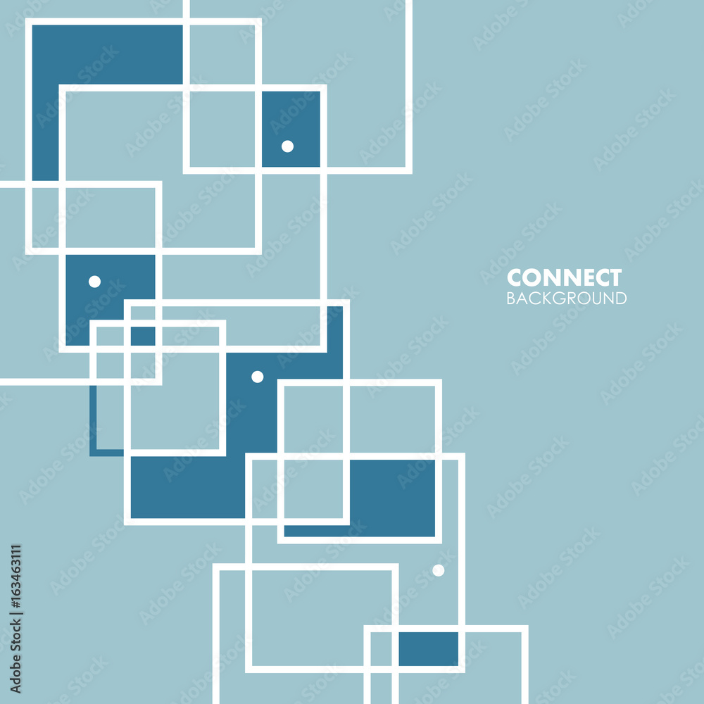 Overlapping squares background. Vector illustration Overlapping squares background. Vector illustration