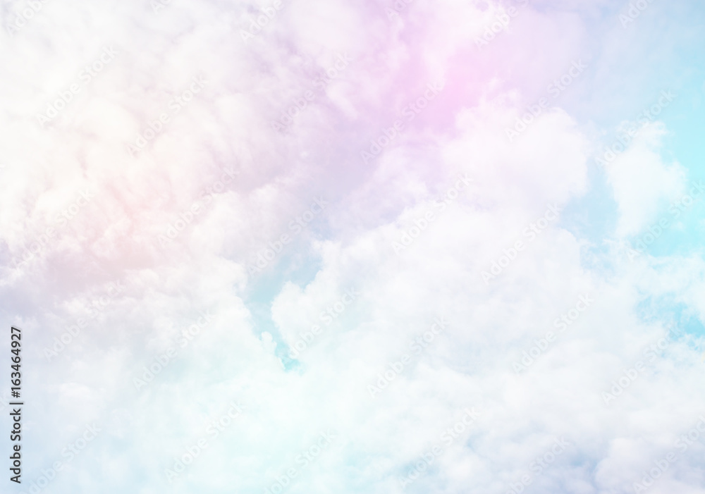 Fototapeta premium Soft sky background.
