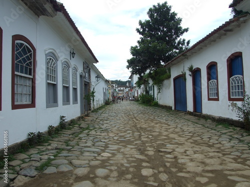 Paraty streets photo