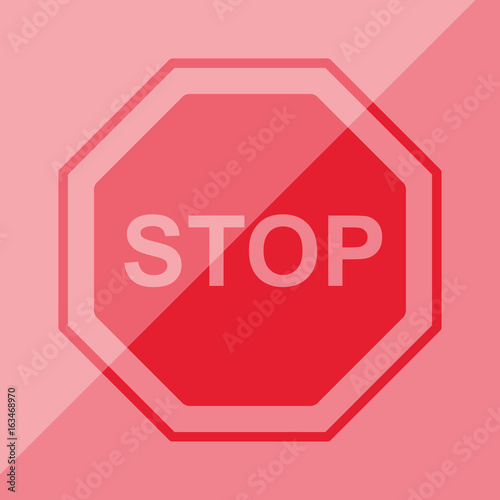 Button Stopschild