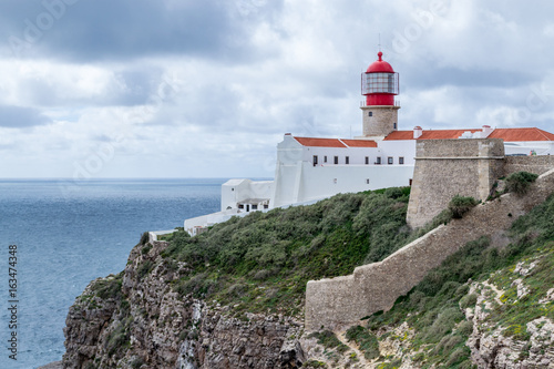 Lighthouse at Saint Vincent Cape (portugal)