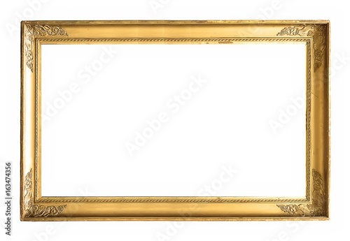 Gold frame for paintings, mirrors or photos