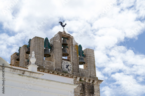 Bell tower of the Cathedral of Faro (Portugal)