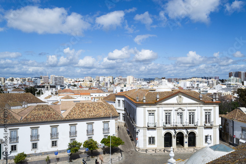 Faro town hall from the top of the cathedral
