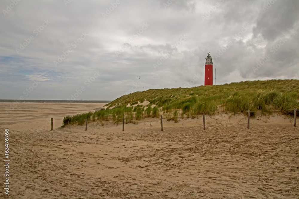 Texel Strand und Leutturm / Beach and Lighthouse