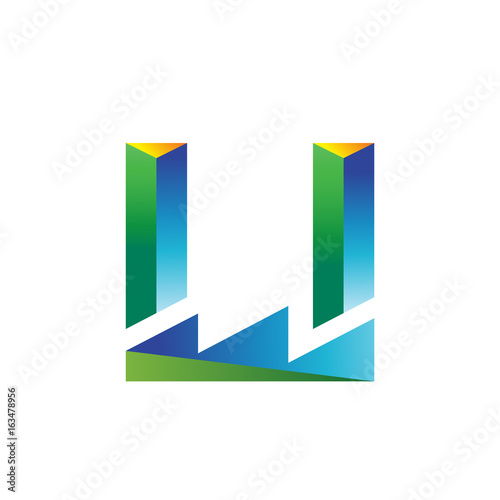 Free Download Abstract Letter U Logo - GFXLoad