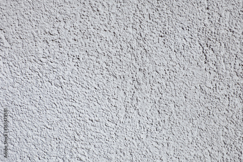 White-Gray plaster wall background texture pattern