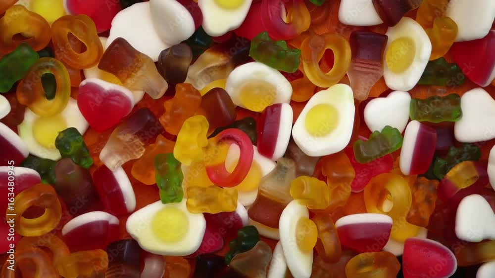 Mixed Chewy Candies Rotating Mixed Chewy Candies Rotating