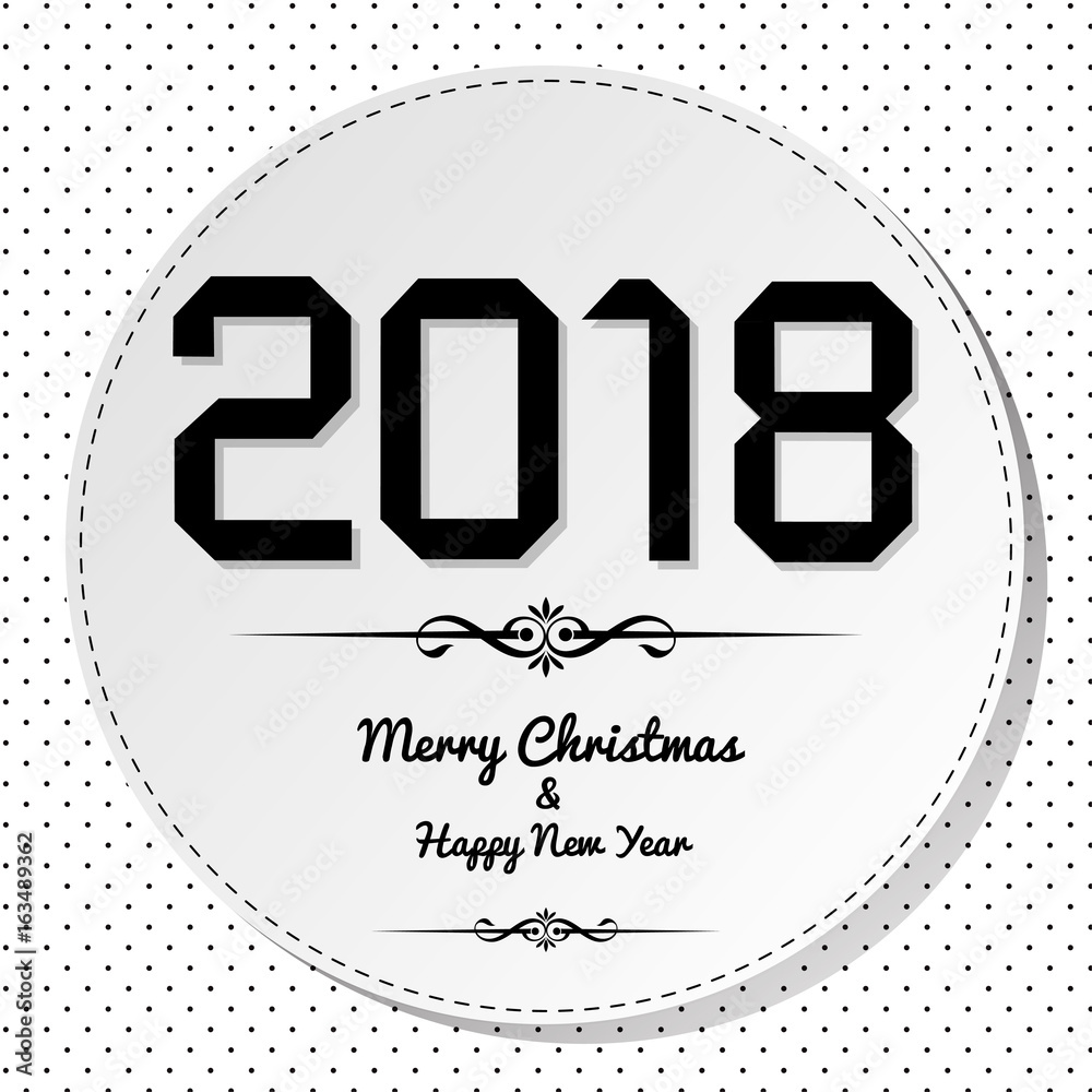 Origami 2018 symbol on white background with polka dots Stock Vector ...