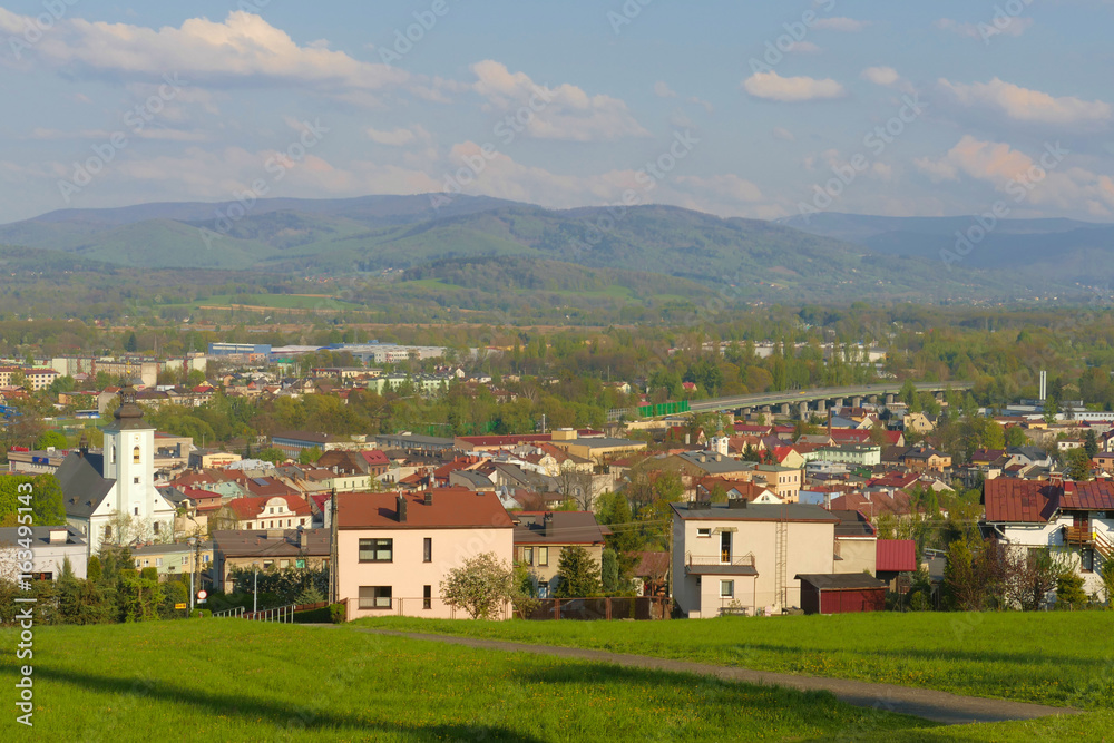 Żywiec Beskid - mountain range in Poland with preserved nature and gentle hills. Frequent point of Polish tours. Żywiec Beskid - mountain range in Poland with preserved nature and gentle hills. Frequent point of Polish tours.