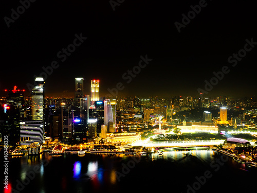 Stunning Night City Skyline © Phil