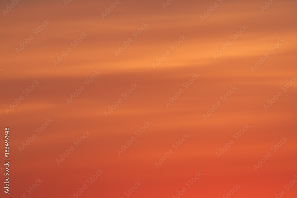 soft sky background at dawn