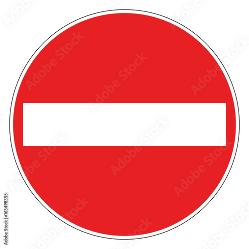 Wrong Way Sign