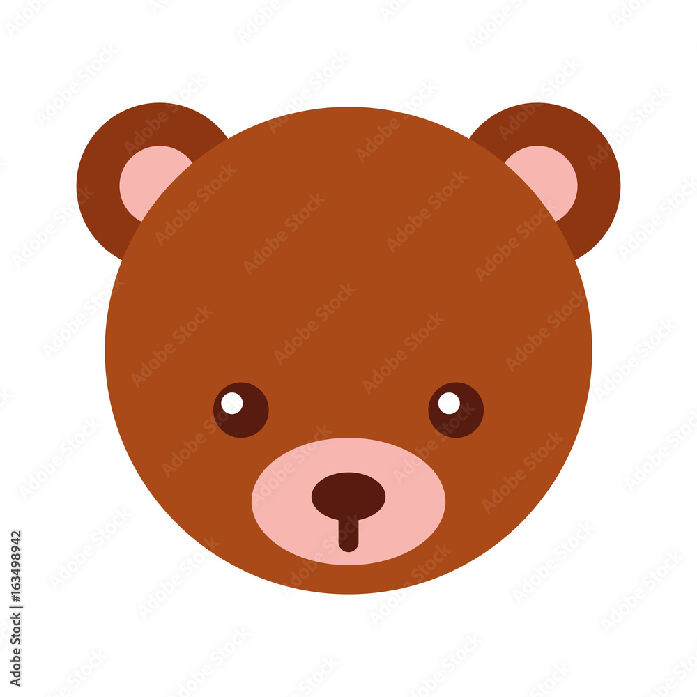 cute bear teddy icon vector illustration design cute bear teddy icon vector illustration design