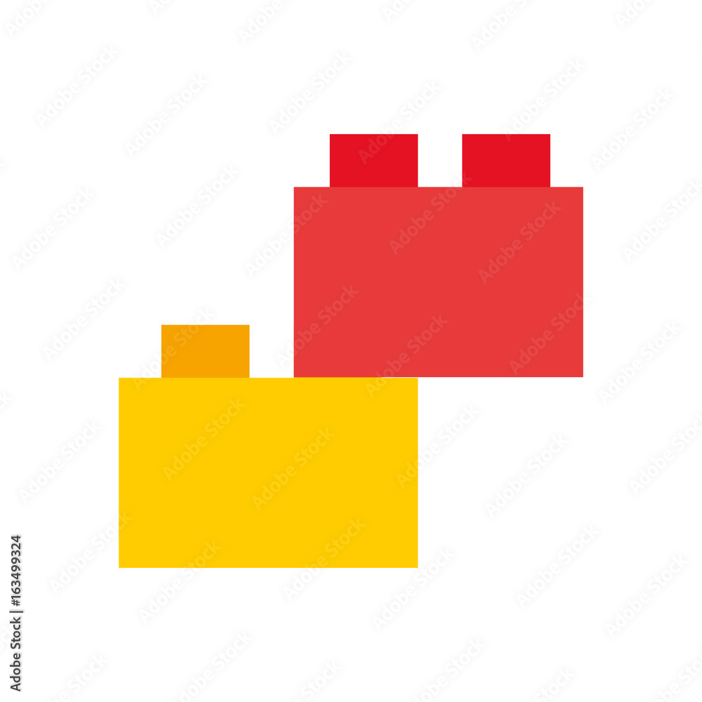toy blocks structure icon vector illustration design toy blocks structure icon vector illustration design