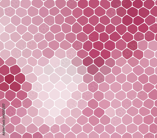 Abstract pink background with cells, not seamless