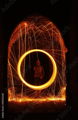 Steel Wool Spinning