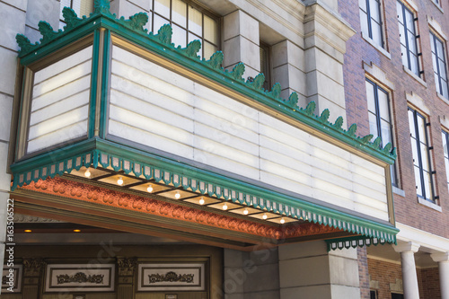 Vintage Movie Theater Message Box