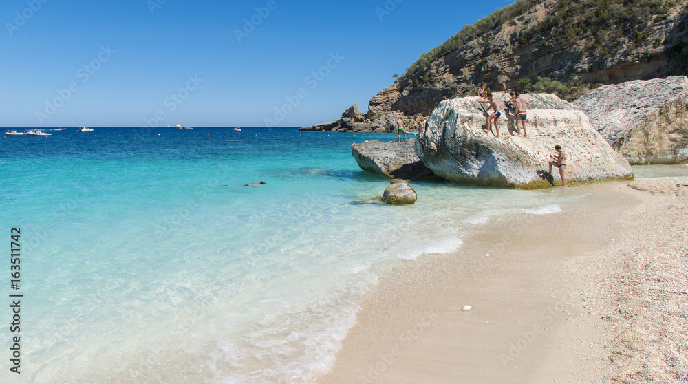 cala Mariolu . Sardinia cala Mariolu . Sardinia