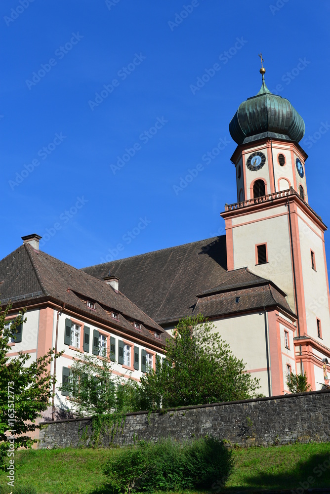 Kloster St. Trudpert in Münstertal im Breisgau 
