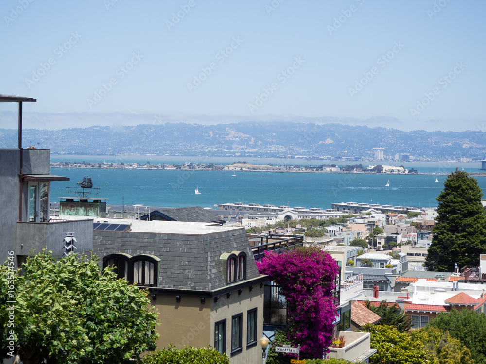 San Francisco view of sea