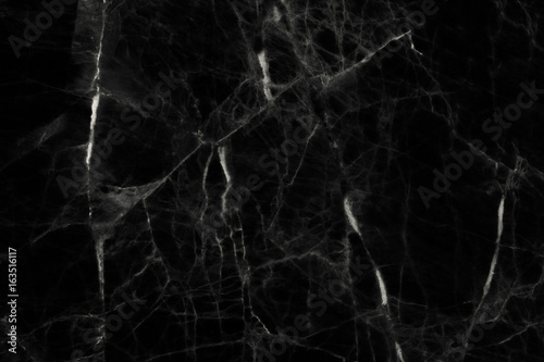 Black marble texture and background.