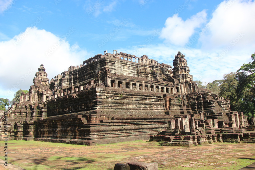 Naklejka premium Cambodia . Baphuon Temple . Siem Reap Province . Siem Reap City .