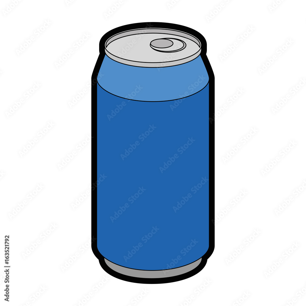 Can coke drink icon vector illustration graphic design Can coke drink icon vector illustration graphic design