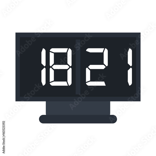 digital alarm clock icon image