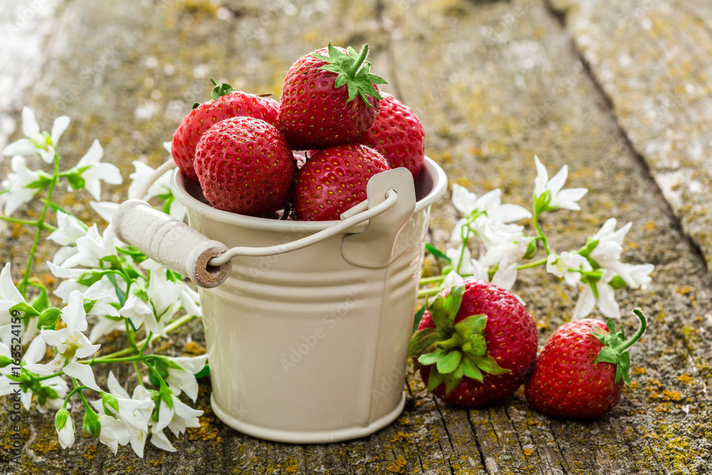Fresh red strawberry Fresh red strawberry