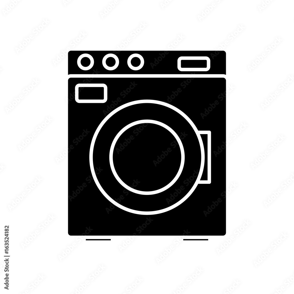 washing machine icon washing machine icon