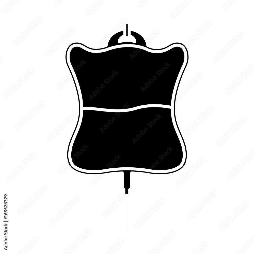 blood bag icon over white background vector illustration blood bag icon over white background vector illustration