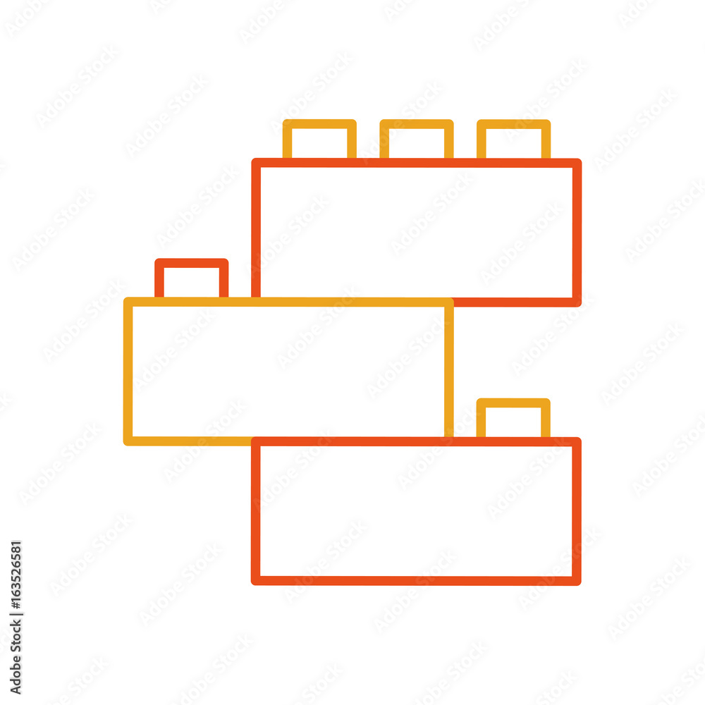 toy blocks structure icon vector illustration design toy blocks structure icon vector illustration design