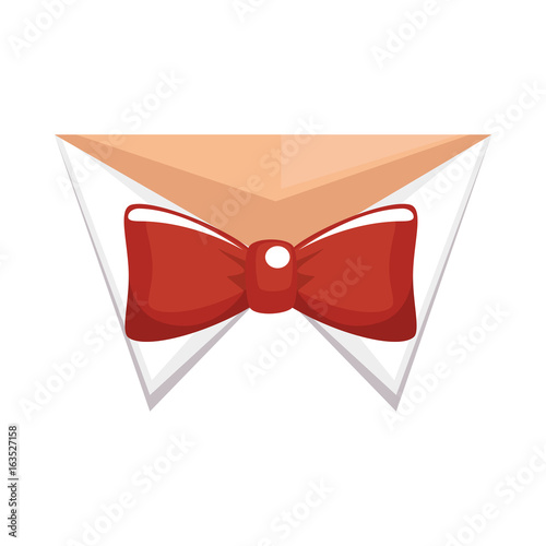 Vintage bow tie icon vector illustration graphic design