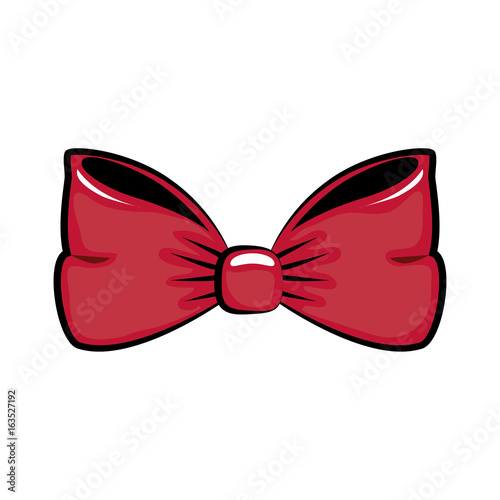 Vintage bow tie icon vector illustration graphic design