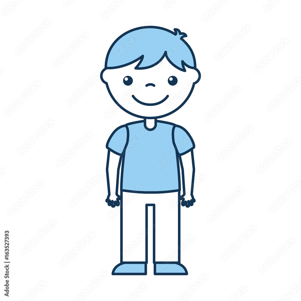 cute boy character icon vector illustration design cute boy character icon vector illustration design