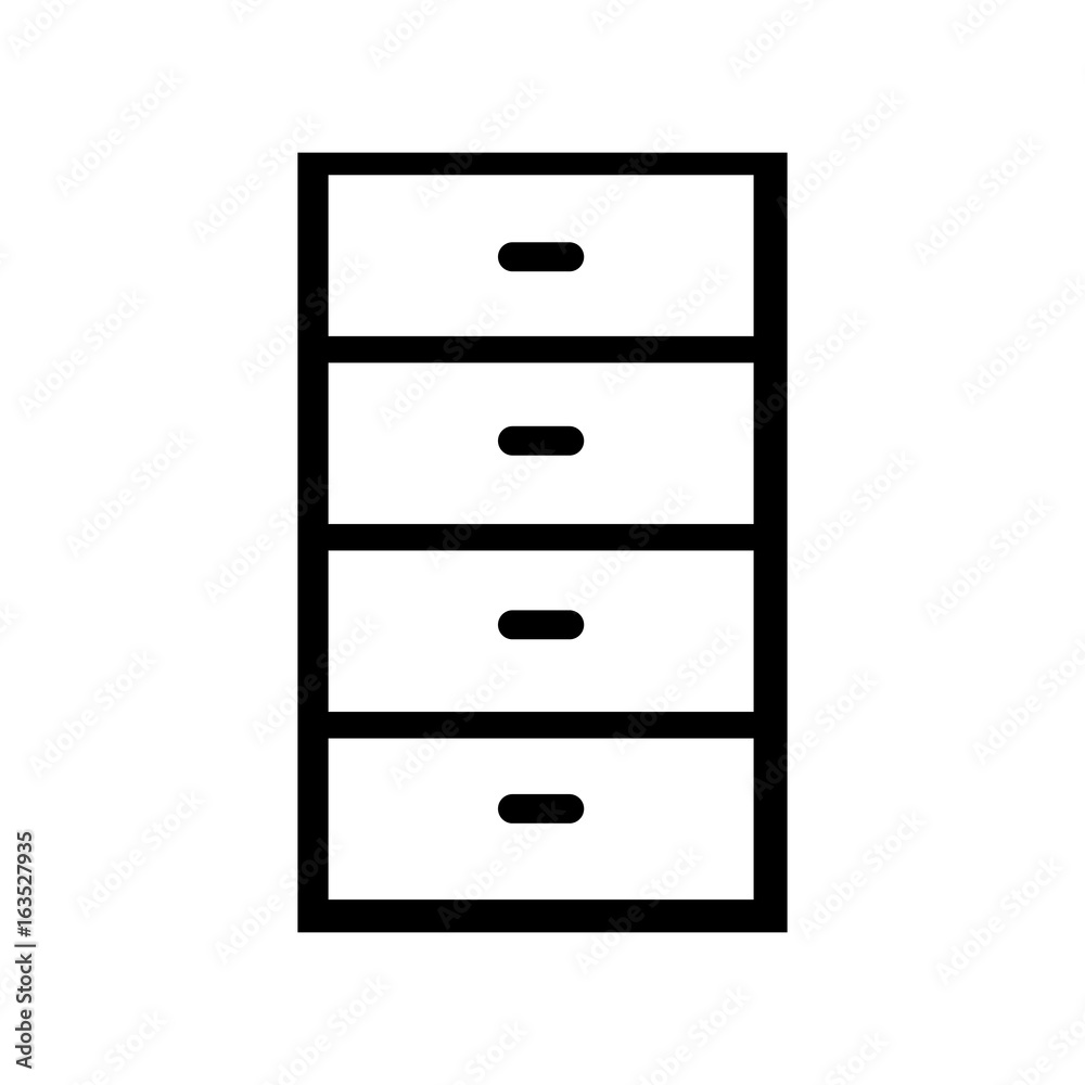 wooden drawer isolated icon vector illustration design wooden drawer isolated icon vector illustration design